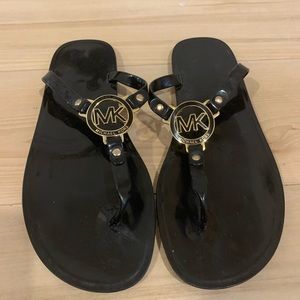 Michael kors jelly slides